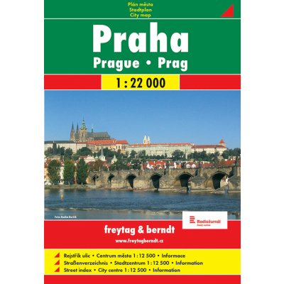 freytag & berndt - Plán města Praha do kapsy 1:22 000 – Zboží Mobilmania