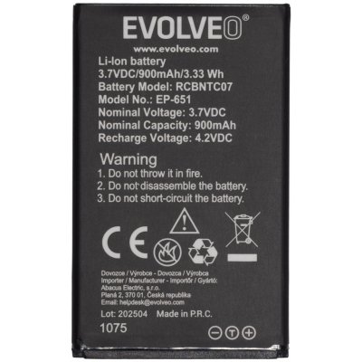 EVOLVEO EP-651-BAT – Zboží Živě