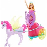 Barbie Princezna v kočáru a pohádkový kůň – Hledejceny.cz