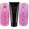 Akrygel Ráj nehtů Akryl gel v tubě Night Light Glitter Pink 30 g