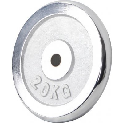 Gorilla Sports chromovaný 20 kg 390 mm – Zboží Dáma