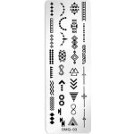 Starnails Razítkovací destička OMQ-03 – Zboží Dáma