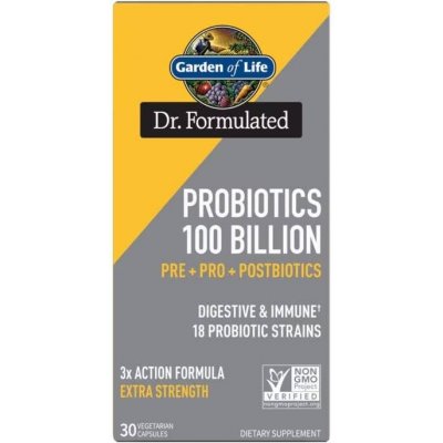 Garden of Life Dr. Formulated Probiotics 100 miliard CFU 30 kapslí – Hledejceny.cz