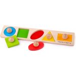 Bigjigs Vkládací puzzle tvary – Hledejceny.cz