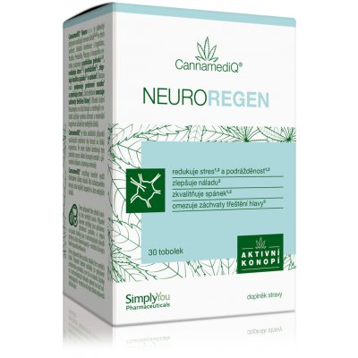 CannamediQ Neuroregen 30 tobolek – Hledejceny.cz