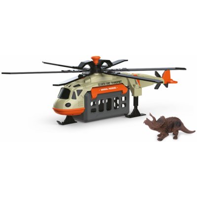 Wiky vehicles Vrtulník s dinosaurem a efekty 39 cm – Zboží Mobilmania