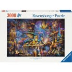 RAVENSBURGER Kouzelná knihovna 3000 dílků – Zboží Mobilmania