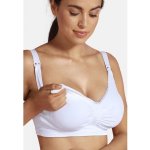 Carriwell podprsenka ke kojení push up s gelovou kosticí bílá – Zboží Mobilmania