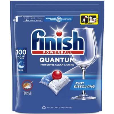 Finish Quantum Kapsle do myčky nádobí Fresh 100 ks – Sleviste.cz