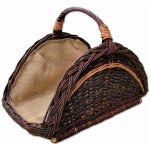 Ovčí věci Proutěný koš na dřevo malý 36 x 56 cm – Zbozi.Blesk.cz