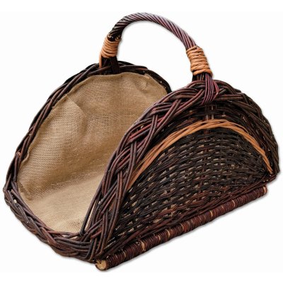 Ovčí věci Proutěný koš na dřevo malý 36 x 56 cm – Zbozi.Blesk.cz