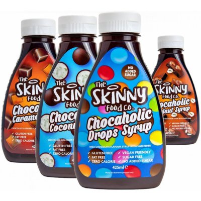 Skinny Zero Chocaholic Syrup 425ml Chocaholic caramel