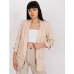 Italy Moda dámské sako george -dhj-ma-7684.15p-beige – Zboží Dáma