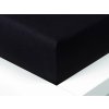 Xpose jersey prostěradlo Exclusive na vysokou matraci černé 90x200