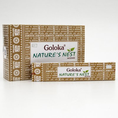 Goloka indické vonné tyčinky Nature's Nest 15 g – Hledejceny.cz