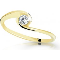 Zodiax Zlatý prsten se zirkonem 781