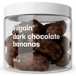 Vilgain Banány v čokoládě hořká čokoláda 250 g – Zboží Dáma