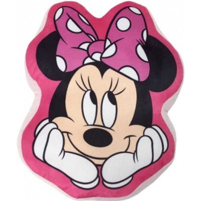 Setino tvarovaný 3D polštář Minnie Mouse Disney 34x27 – Zbozi.Blesk.cz