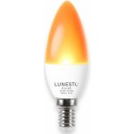 Lunesto Led žárovka svíčka E14 3W oranžová – Hledejceny.cz
