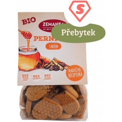 Biopekárna Zemanka Medové Bio perníčky 100 g – Zbozi.Blesk.cz