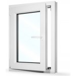 SkladOken.cz Okno jednokřídlé 60x80 cm bílé otevíravé i sklopné LEVÉ – Zboží Mobilmania