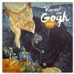 Poznámkový Vincent van Gogh 30 × 30 cm 2024 – Zboží Mobilmania