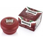 Proraso Red mýdlo na holení pro tvrdé vousy Shea Butter and Sandal Oil 150 ml – Sleviste.cz