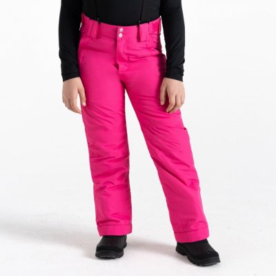 OUTMOVE II Dětské zimní lyžařské kalhoty tmavě růžová – Zboží Mobilmania
