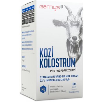 Barny`s Kozí kolostrum 60 kapslí