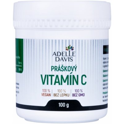 Adelle Davis Vitamín C práškový 100 g – Zboží Mobilmania