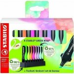 Stabilo Zvýrazňovač Green Boss Pastel 8 barev – Hledejceny.cz