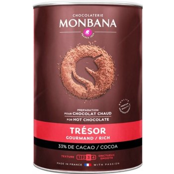 Monbana horká čokoláda Tresor 1 kg