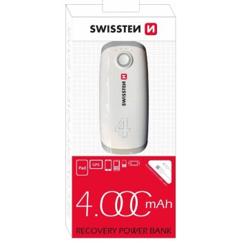 Swissten RECOVERY POWER BANK 4000 mAh