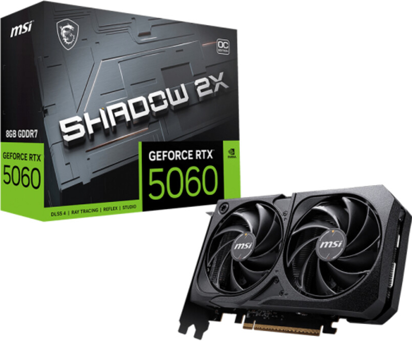 MSI GeForce RTX 5060 SHADOW 2X OC 8G