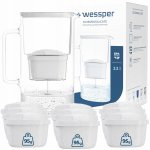 Wessper D2 Borosilicate Aquamax 3,3 l bílá – Hledejceny.cz