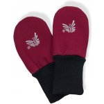 Esito Zimní bezpalcové rukavice softshell s beránkem Red červená – Zboží Mobilmania