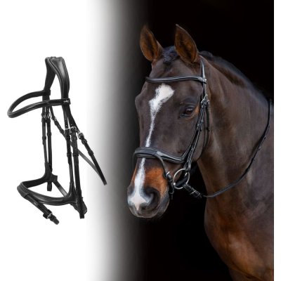 Schockemöhle Uzdečka Concord anatomická a.k.n. černá/silver – Zboží Dáma