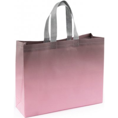 Taška z laminované netkané textilie 31x26 cm Varianta: 1 pudrová šedá, Balení: 1 ks – Hledejceny.cz