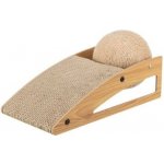 Trixie Škrabací rampa s míčem 40 x 17 x 20 cm – Zboží Mobilmania