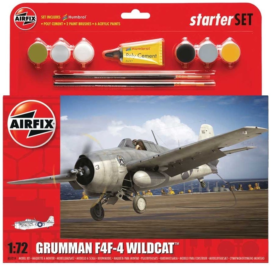 Airfix Grumman Wildcat F4F 4 1:72