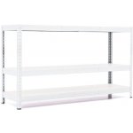 Trestles RH Regál 900 x 1200 x 400 mm 3 police šedá – Sleviste.cz