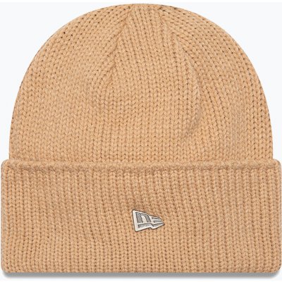 New Era Medium Knit Wide Cuff Beanie Beige – Hledejceny.cz