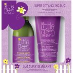 Little Green Kids Super Detangling šampon pro snadné rozčesávání 240 ml + balzám pro snadné rozčesávání vlasů 180 ml dárková sada – Hledejceny.cz