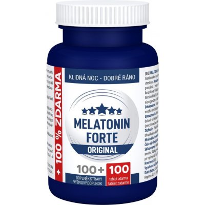 Clinical Melatonin FORTE Original 100 tablet + 100 tablet