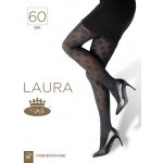 Lady B vzorované punčochové kalhoty Laura 60 DEN nero – Zbozi.Blesk.cz