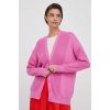Dámský svetr a pulovr United Colors of Benetton Bavlněný kardigan 1494D603L růžová