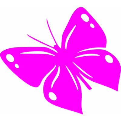 Merci-shop. Samolepky na zeď Motýlek 88 10 x 8 cm – Hledejceny.cz