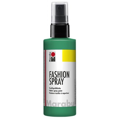 Barva na textil ve spreji Marabu Fashion-Spray 100 ml zelená máta 153