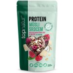 Topnatur Protein Müsli srdcem Malina & Bílá čokoláda 250 g – Hledejceny.cz