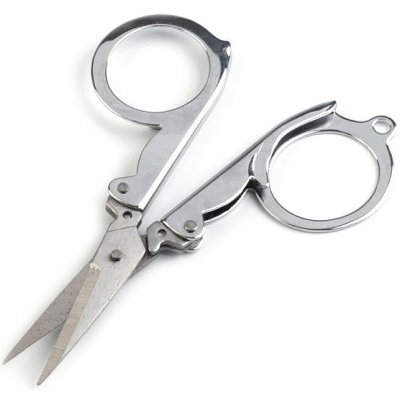 Nůžky délka 10 cm skládací Varianta: nikl, Balení: 1 ks 37897/64866/168340 – Zboží Dáma